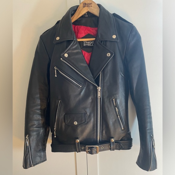 Straight To Hell | Jackets & Coats | Straight To Hell Womens Leather ...
